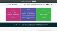 Desktop Screenshot of infoworks.com